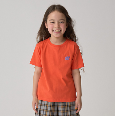 【防汚撥水】ワンポイント刺しゅうTシャツ