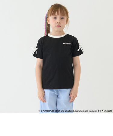 【防汚加工】【パワーパフ ガールズ】短丈Tシャツ