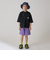 エンボス4分丈ハーフパンツ