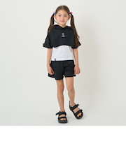 【吸水速乾】短丈パーカ＋タンクトップ＋パンツ３点set