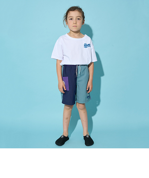 【UVカット/水着/SWIM】撥水ボードショーツ