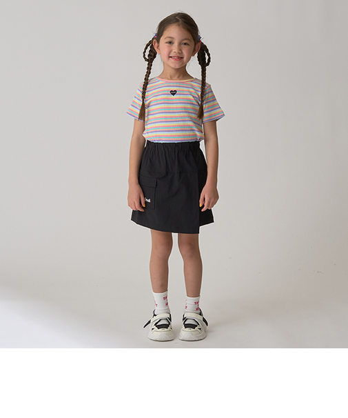 【4WAYストレッチ】ラップキュロット