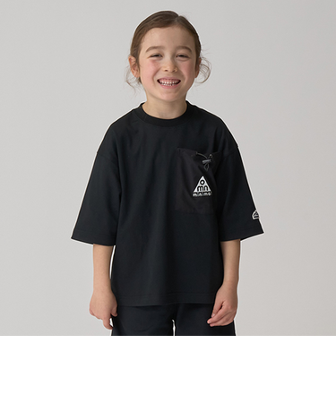 【吸水速乾】巾着ポケットTシャツ