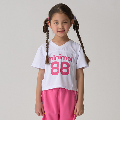 【吸水速乾】メッシュナンバーTシャツ