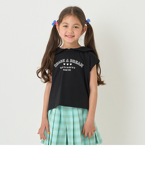 【防汚撥水】セーラーカラーTシャツ