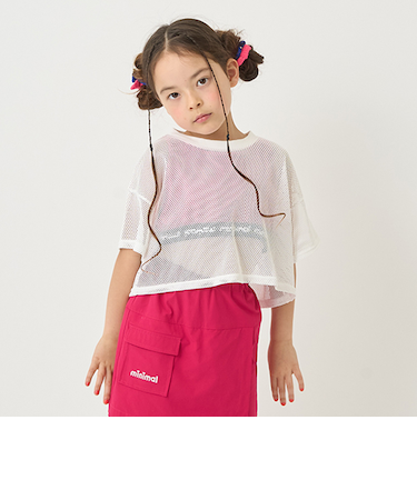 メッシュ+短丈タンクトップセット