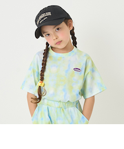 【接触冷感】タイダイ風プリントTシャツ