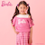 【防汚撥水】【Barbie】重ね着風Tシャツ