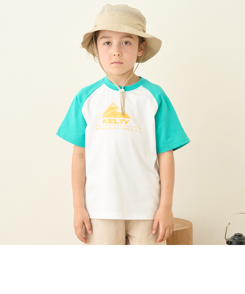 【接触冷感】【KELTY】ラグランTシャツ