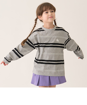 ボーダーロングＴシャツ