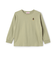 くまワンポイント天竺ロングＴシャツ