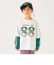 【防汚加工】ナンバリングレイヤードロンT