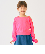 肩あきＴシャツ