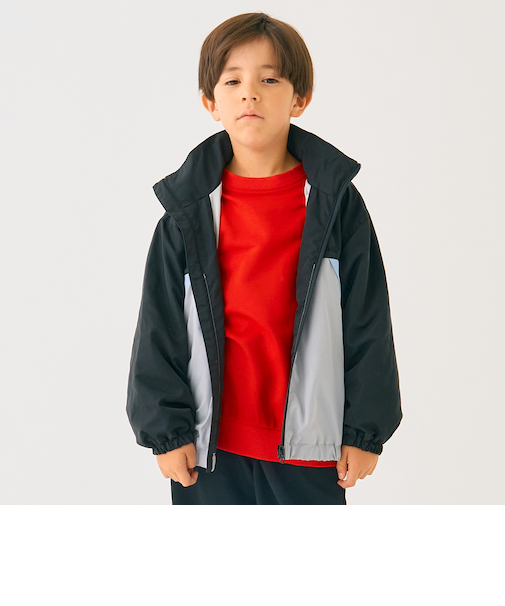 バイカラーブルゾン