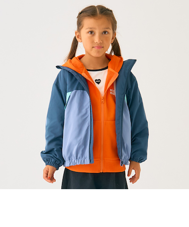 バイカラーブルゾン