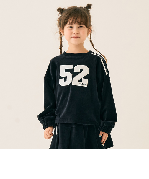 短丈ベロアトレーナー