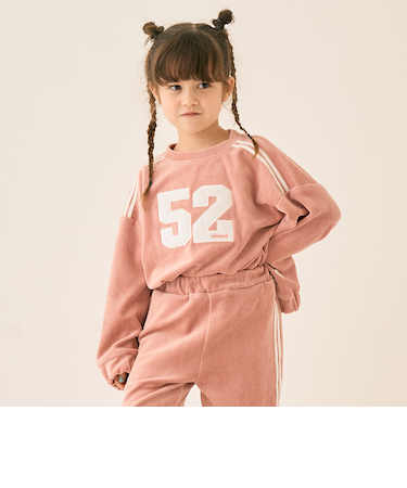 短丈ベロアトレーナー