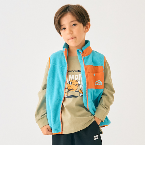 フリースベスト