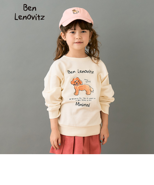 【ベンレノヴィッツ】DOGロゴプルオーバー