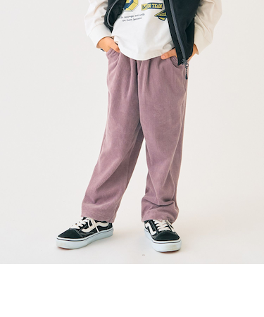 ニットコールパンツ