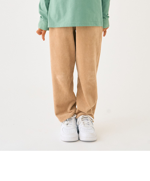 ニットコールパンツ