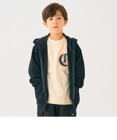 裏毛ZIPパーカー