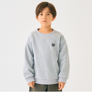 ワンポイント裏毛プルオーバー