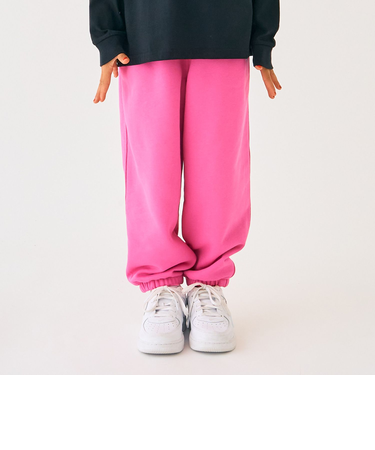 ワンポイント裏毛パンツ