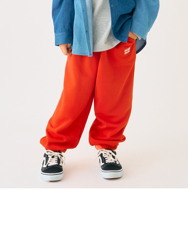 ワンポイント裏毛パンツ