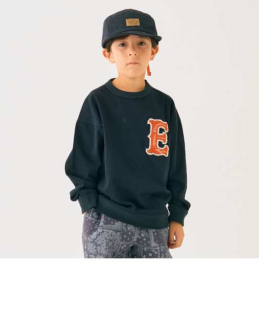 ヘビー天竺レタードロングＴシャツ