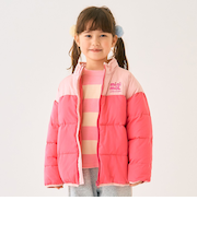 切替中綿ブルゾン