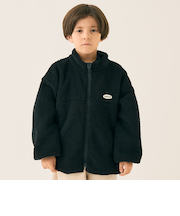 リバーシブル配色ボアアウター