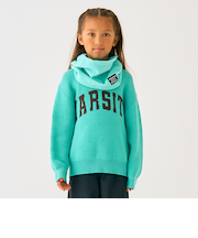 【マシンウォッシャブル】ロゴニット