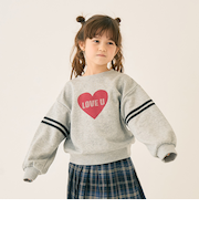 アソートフロッキーPT裏毛プルオーバー