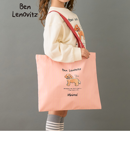 【ベンレノヴィッツ】アソートDOGトートバッグ