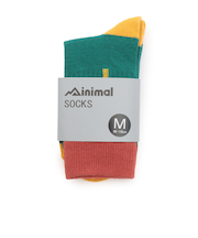 バイカラーソックス