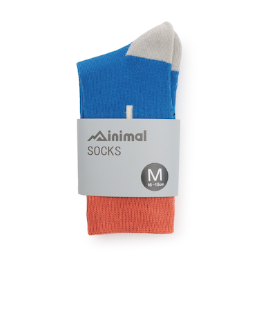 バイカラーソックス