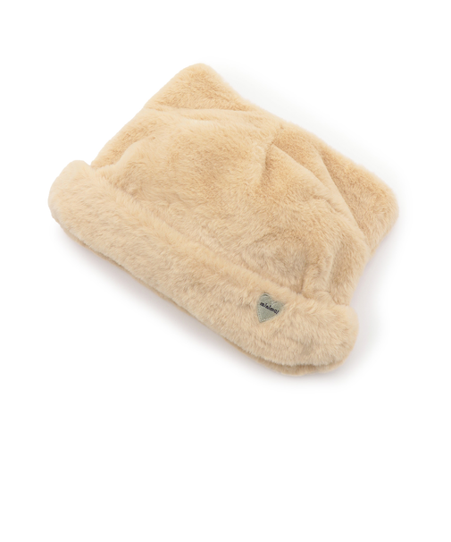 フェイクファーキャップ