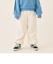 裏フリースドロストナイロンパンツ