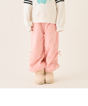 裏フリースドロストナイロンパンツ