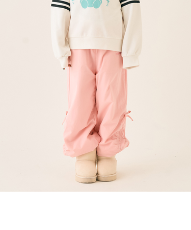 裏フリースドロストナイロンパンツ