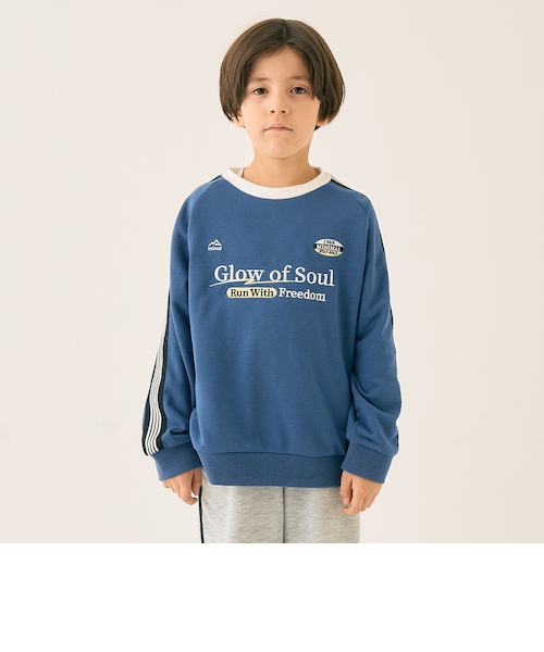 袖ラインスウェット【セットアップ可】｜ミニマルの通販｜&mall