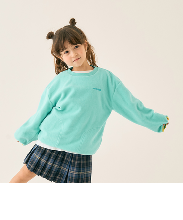 フリースプルオーバー