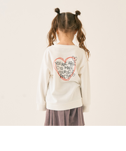 裏毛バックプリントアソートプルオーバー