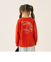 裏毛バックプリントアソートプルオーバー