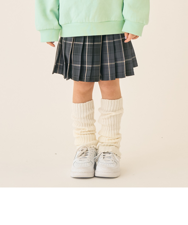 T/Rチェックプリーツキュロット