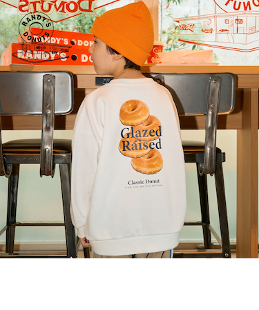 【ランディーズ】バックプリントプルオーバー