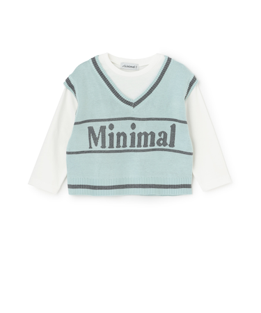 【アラエル】ベストレイヤードTシャツ