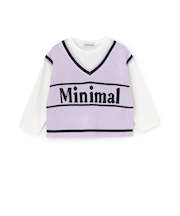 【アラエル】ベストレイヤードTシャツ