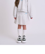 【防汚】パフィースウェットスカート/ダンボール